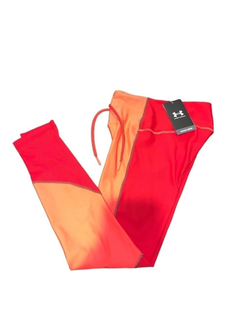 Womems Under Armour 7/8 heat gear tights red size XS - Picture 4 of 7